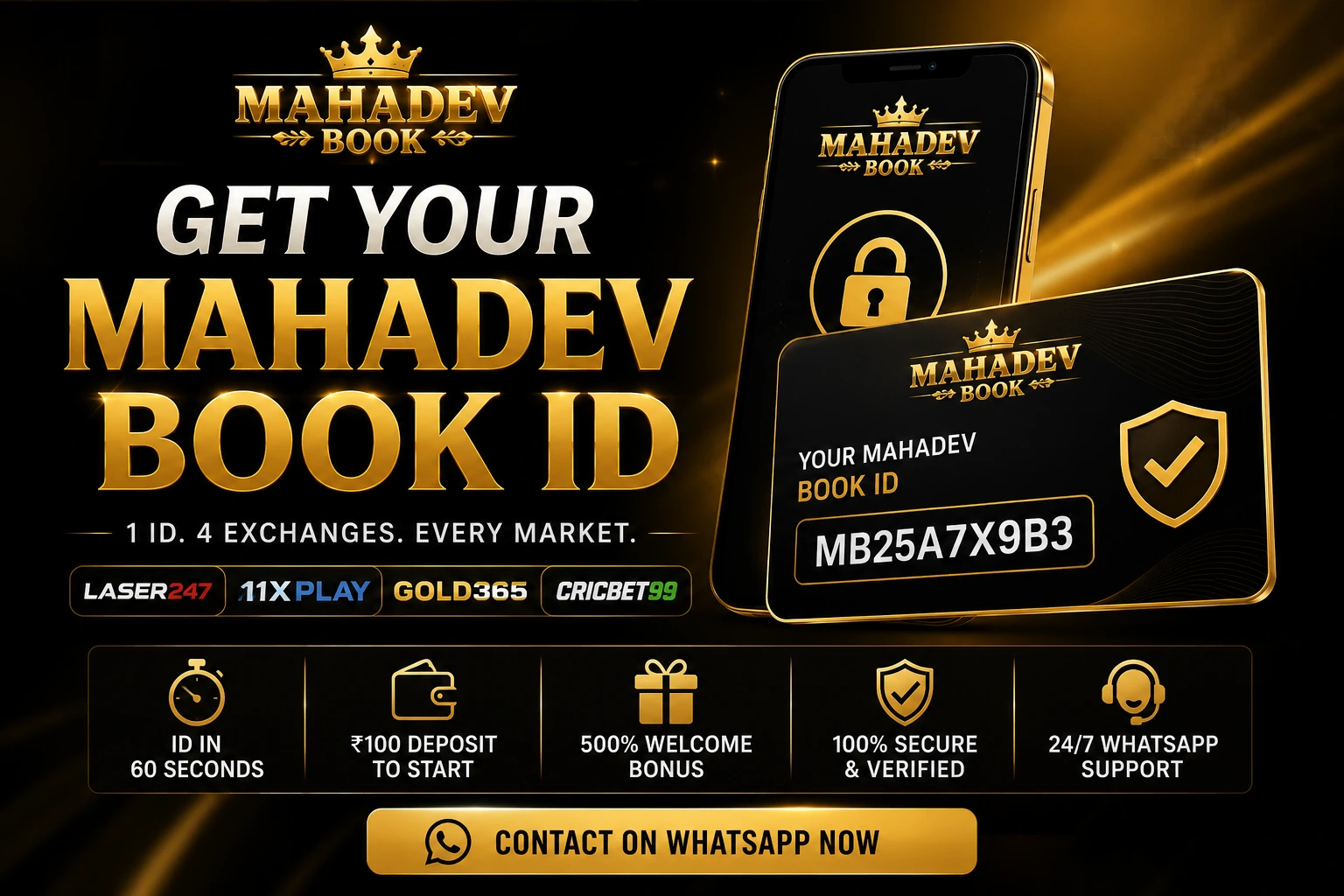 Get Mahadev Book ID